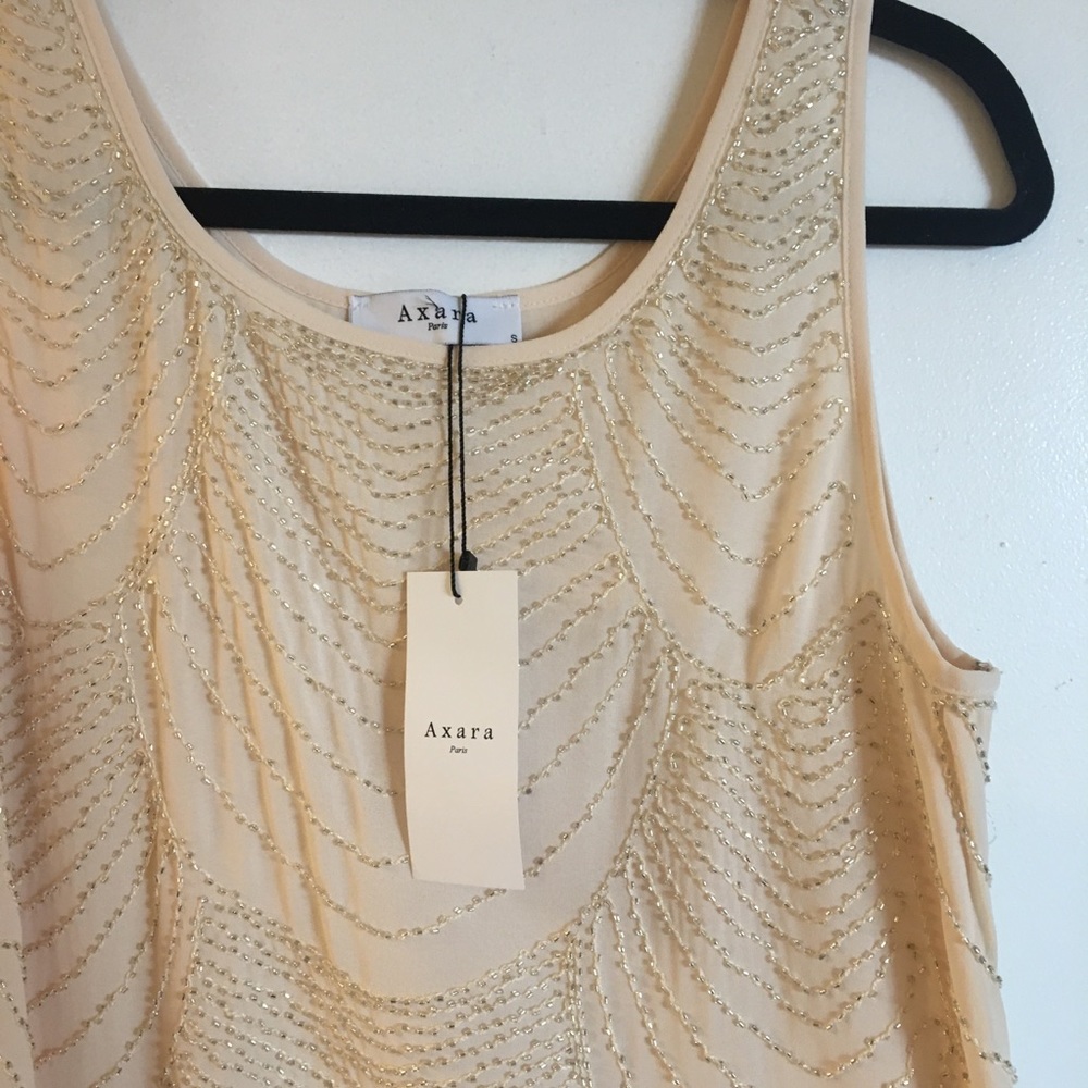Axara Beaded Shift Dress sz. Small